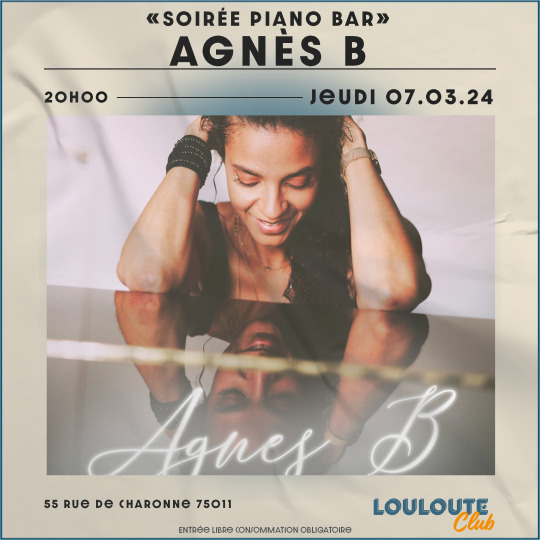 Agnès B Soirée Piano Bar