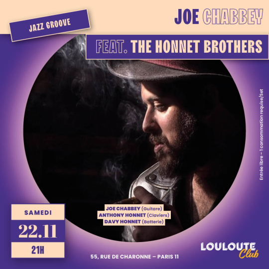 Joe Chabbey & the Honnet brothers