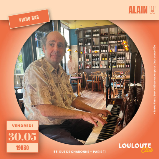 Alain W Soirée Piano Bar