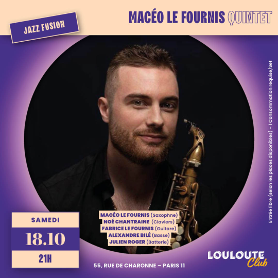 Maceo Le Fournis Quintet